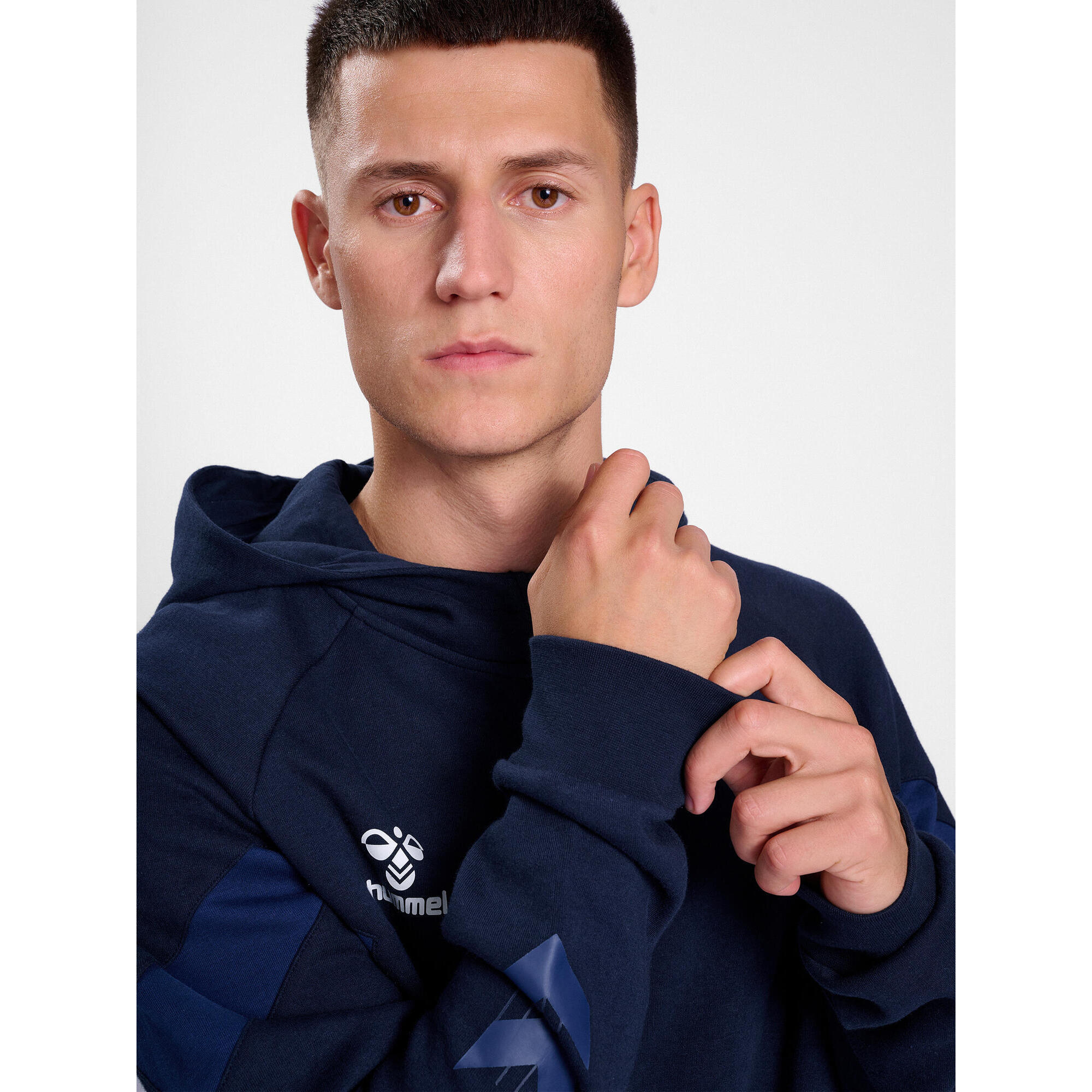 Hummel - Fermeture Éclair Zip Kapuzenpullover Hmltravel Multisport Homme Hummel - Sweat-shirt - Bleu - 42 M/l - Decathlon