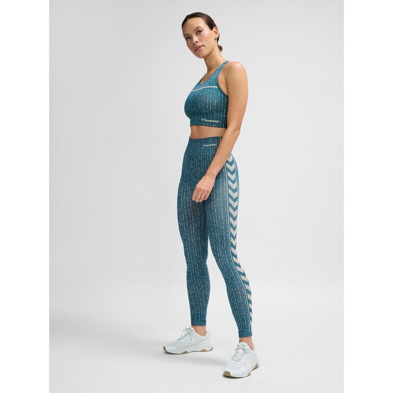 Mallas Hmlmt Yoga Mujer De Secado Rápido Sin Costuras Hummel