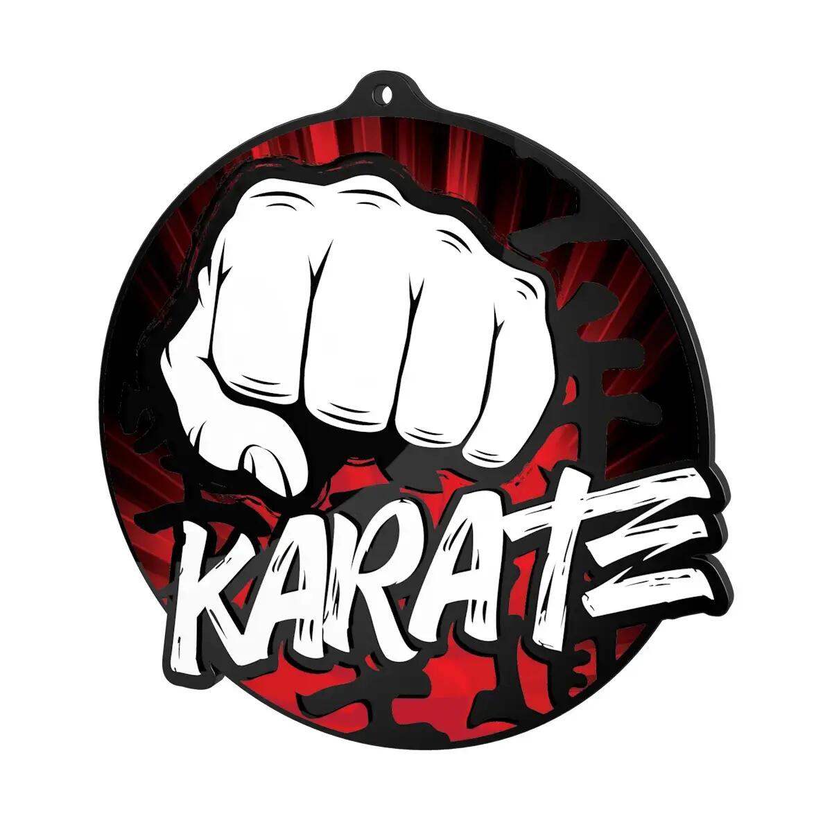 Medalie Acril Karate 1/1