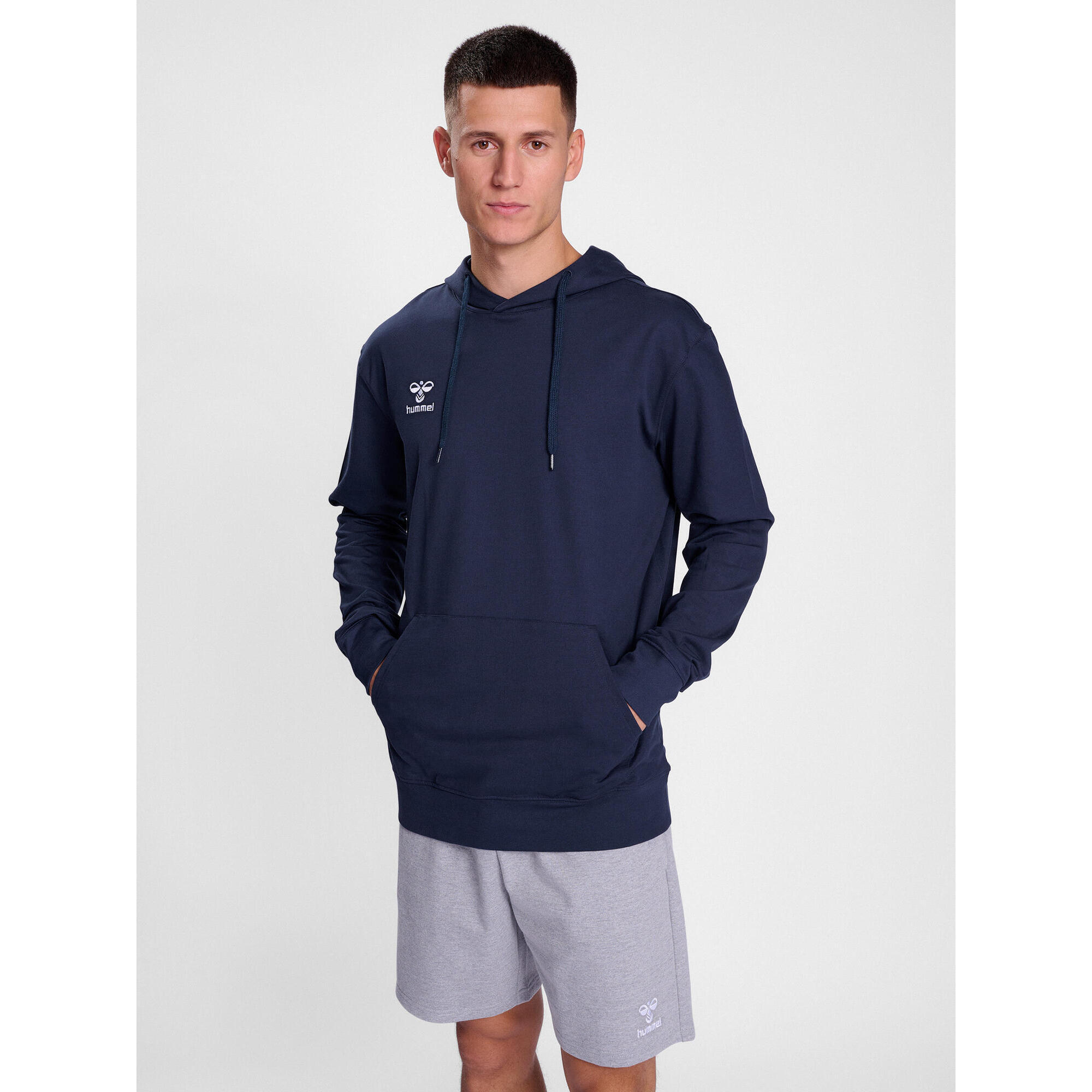 Hummel - Fermeture À Cordon Chaussure D'Intérieur Hmlgo Homme Hummel - Pull - Bleu - S - Decathlon