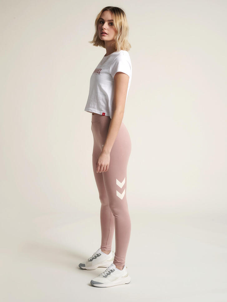 Rajstopy damskie z wysoką talią Hummel hmlLEGACY