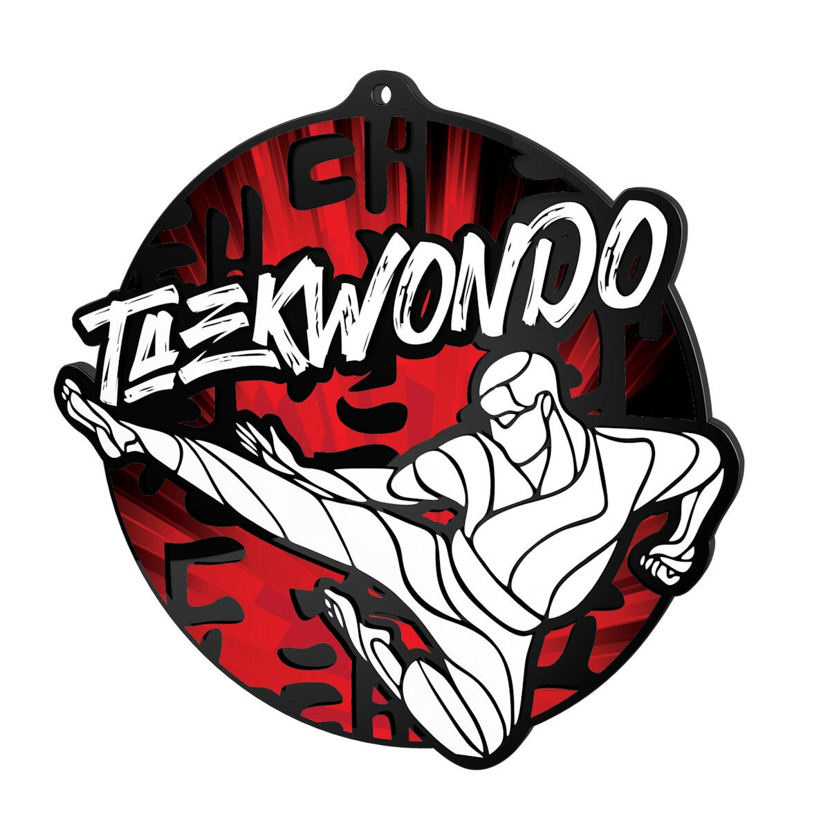 Medalie Acril Taekwondo