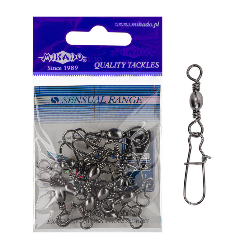 Mikado barrel swivel snaps 5 pcs.