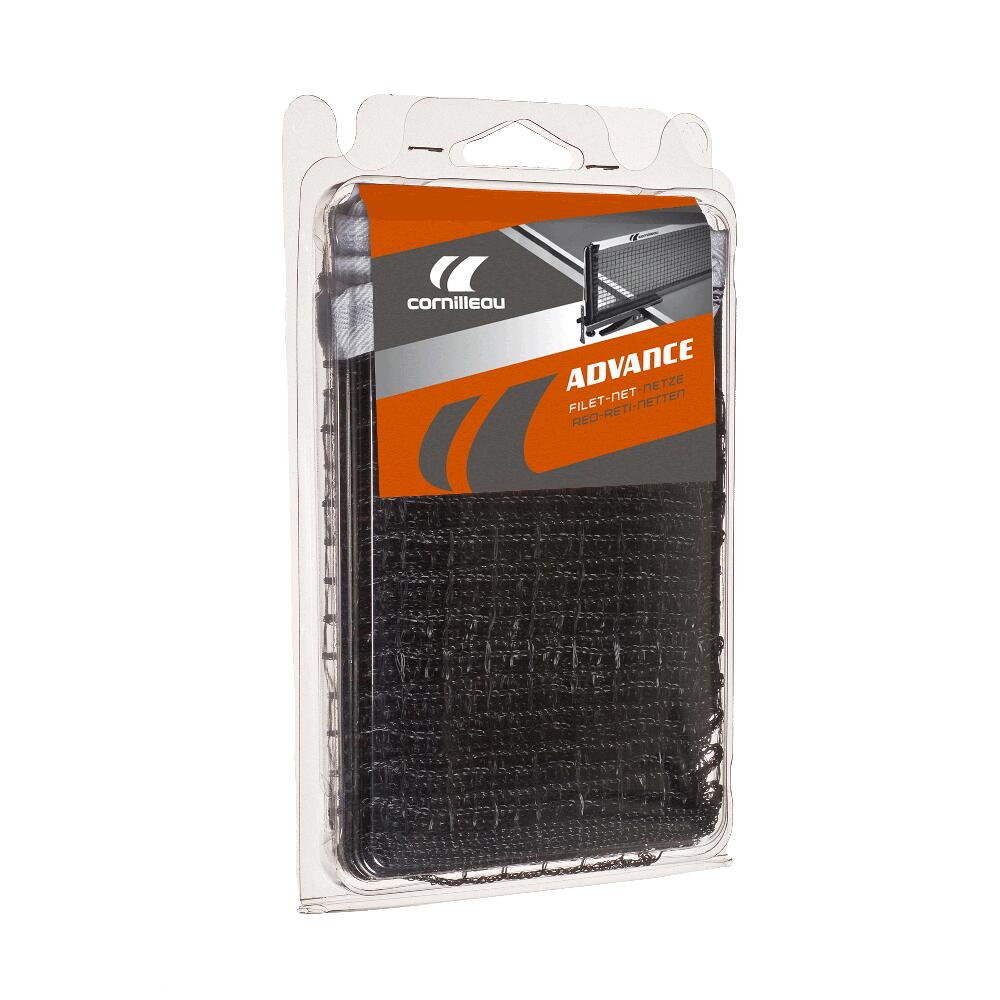 CORNILLEAU Rete da ping pong, Filet Advance, Nero