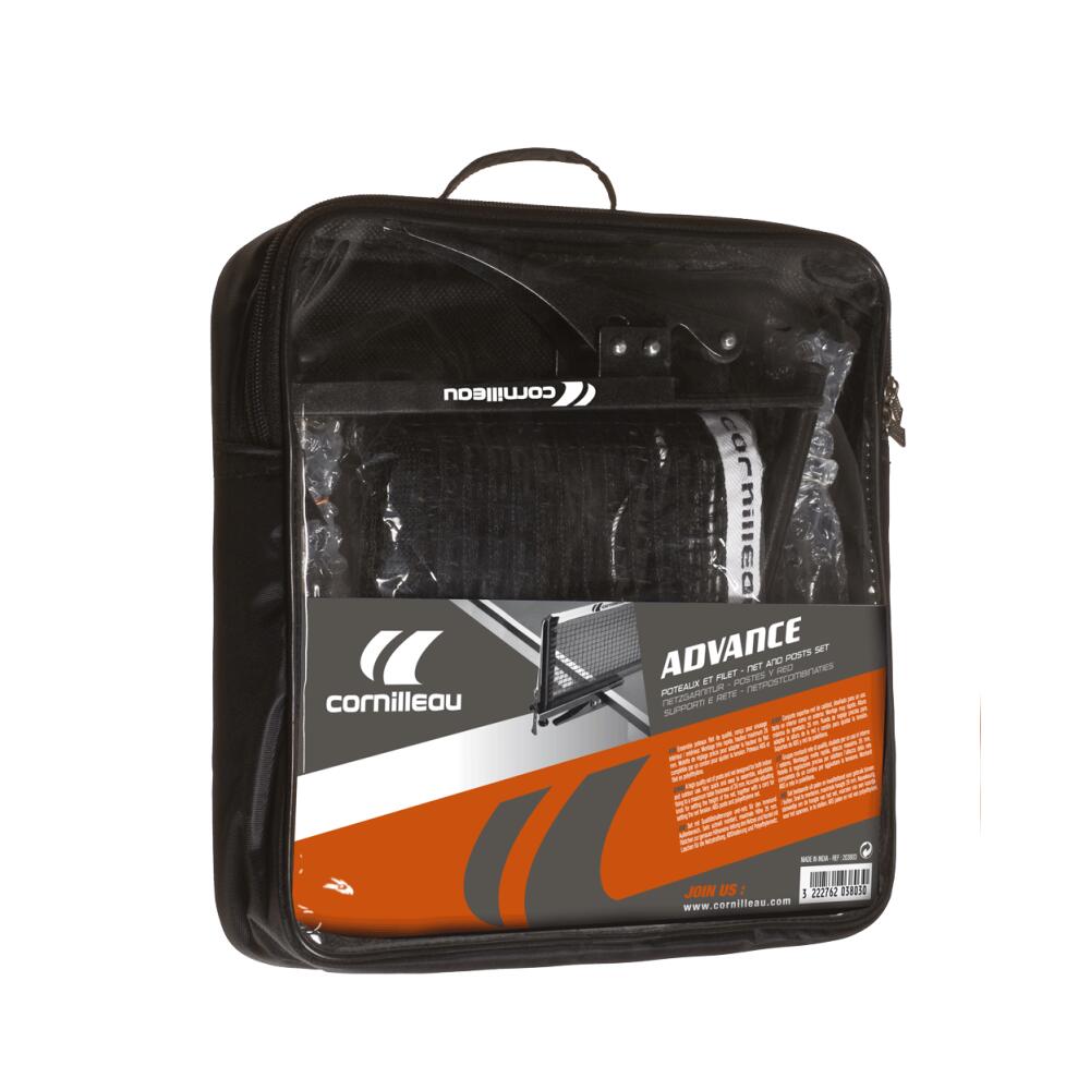 Cornilleau - Poteaux Et Filet Advance - Filet De Tennis De Table - Noir - Taille Unique - Decathlon