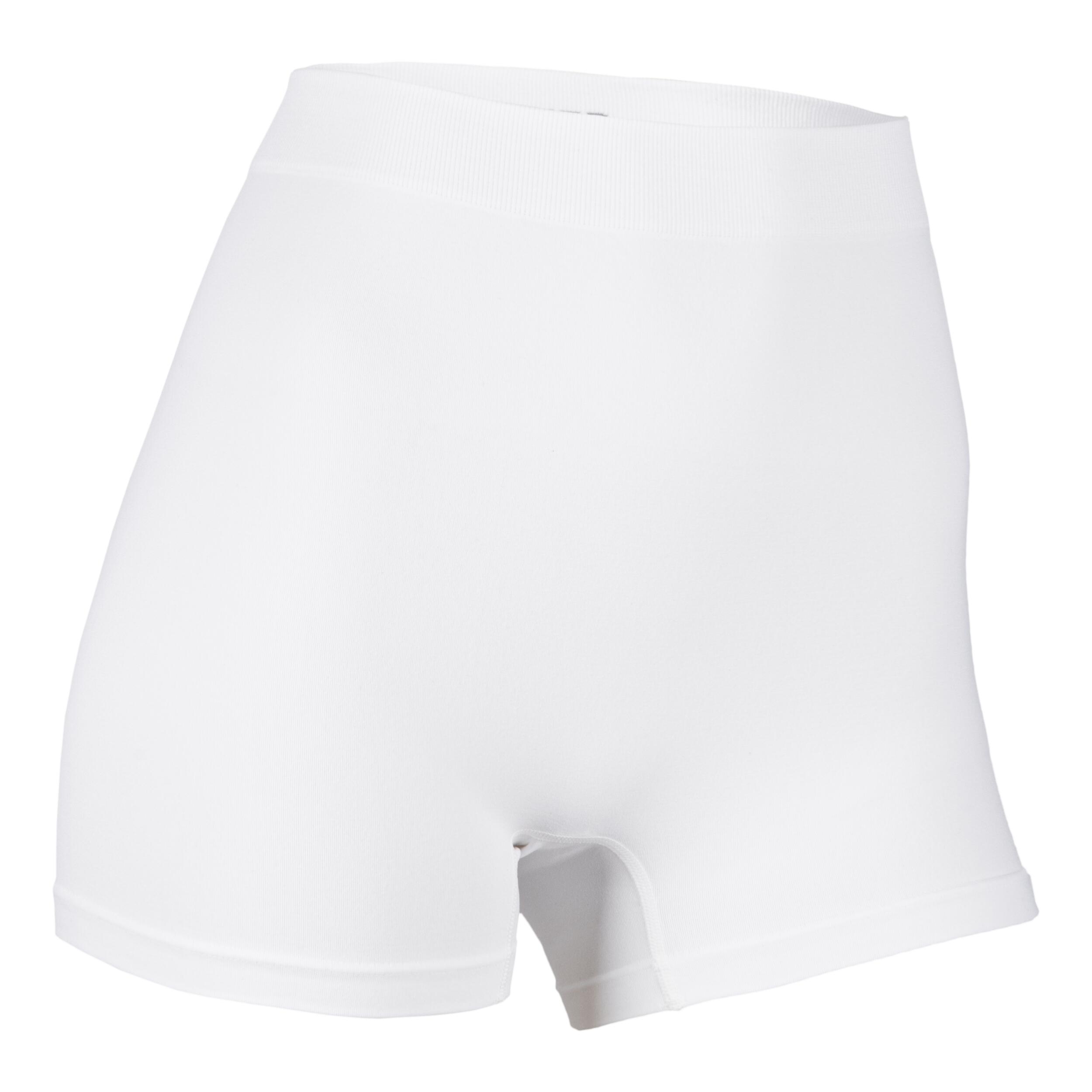 Refurbished Womens Seamless Modern Dance Shorts - White- A Grade 1/7