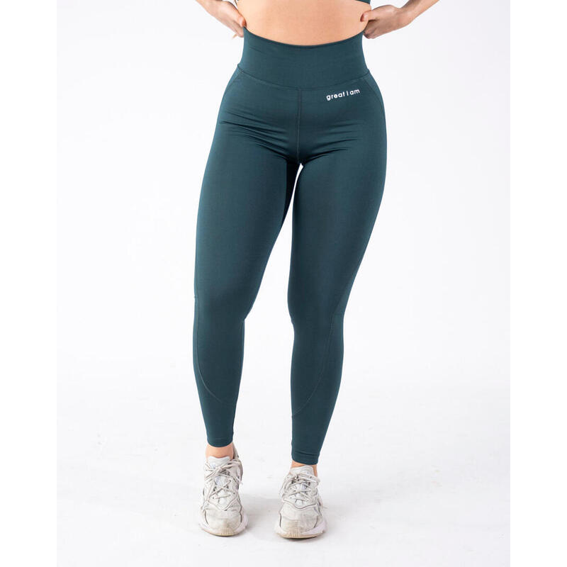 Leggings para Mulher AESTHETIC WOLF Flux V2 Verde Azeitona (XS)