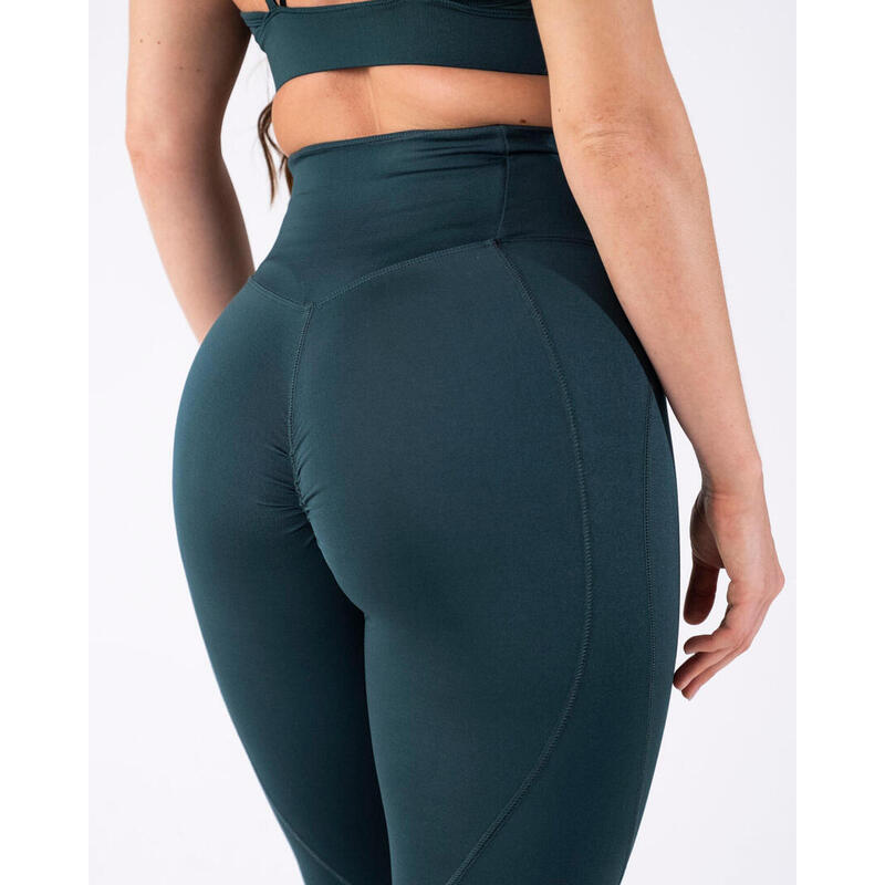 Legging Mulher Verde Raw GREAT I AM