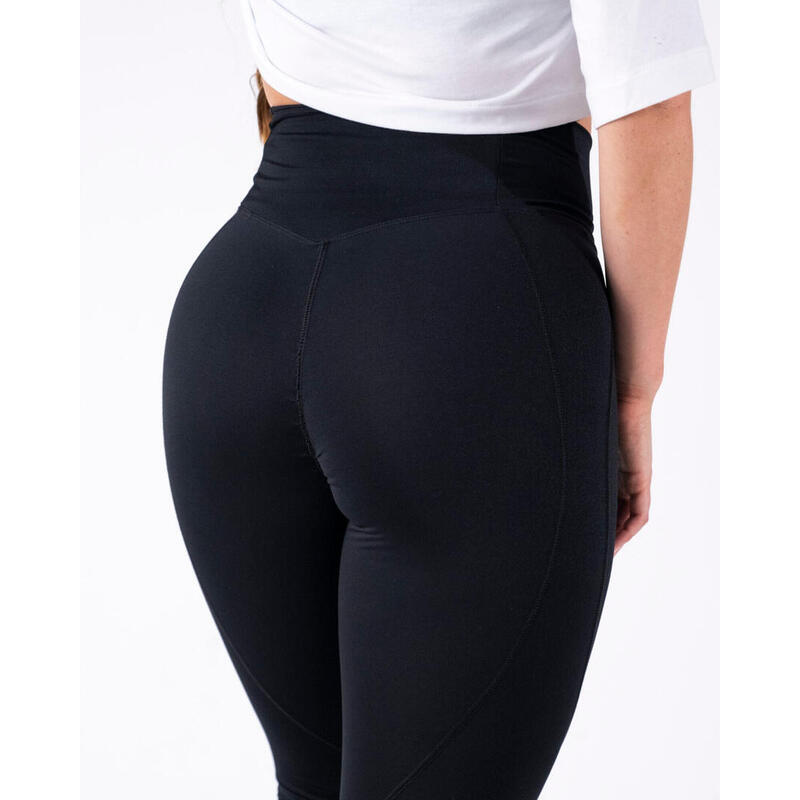 Legging Mulher Preto Raw GREAT I AM