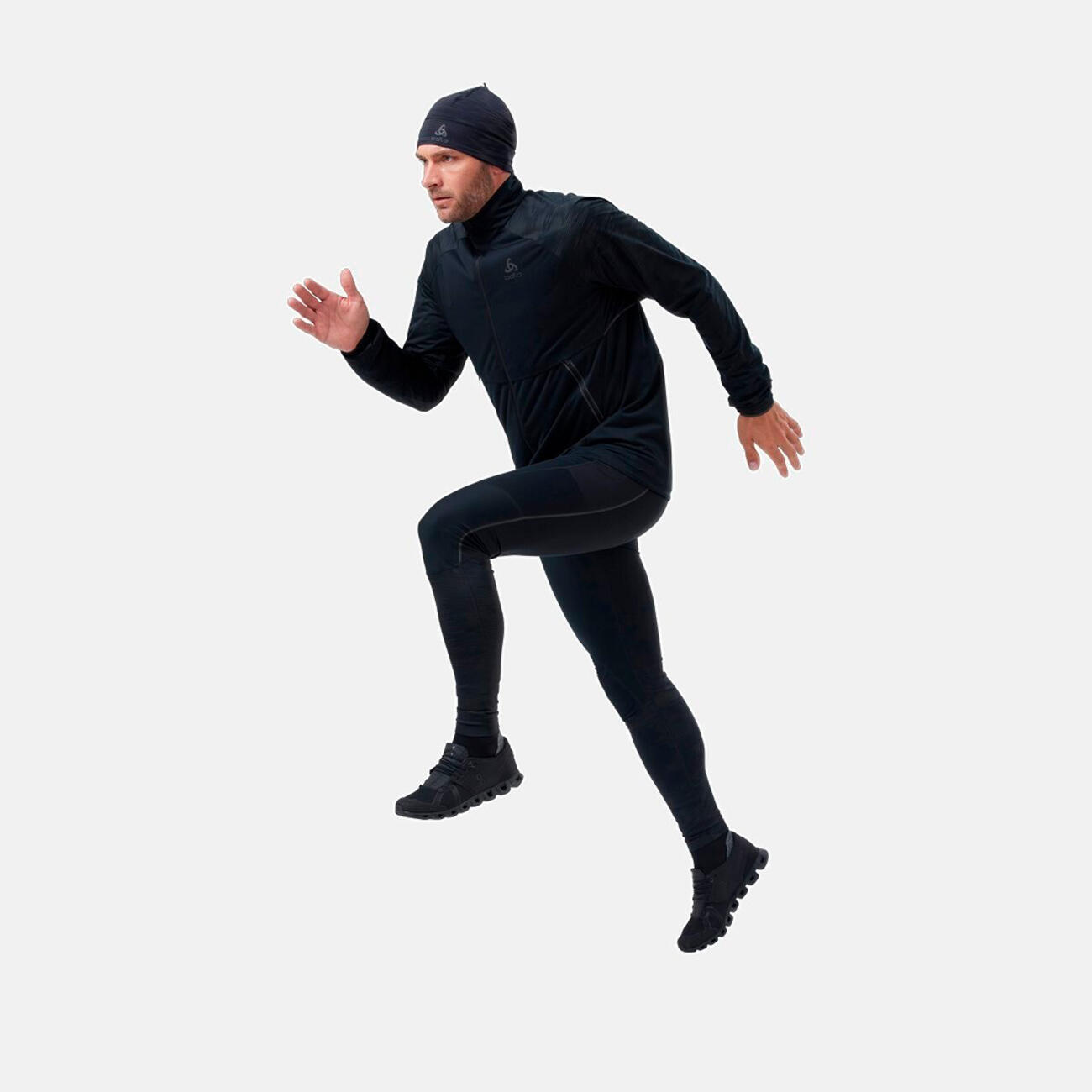 Legging Noir Homme Odlo Zeroweight - S 5/7