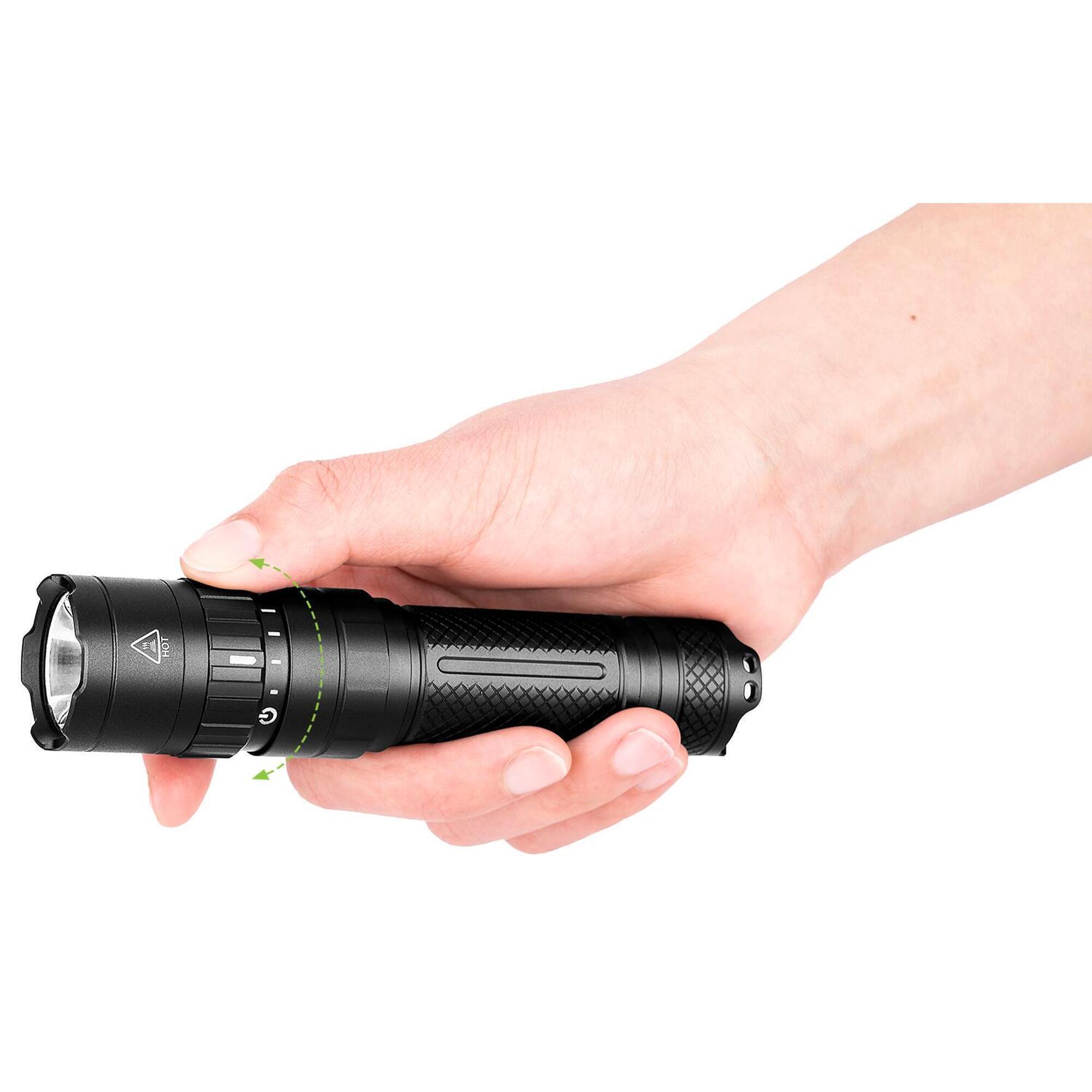 Torcia manuale Vayox VA0077, ricaricabile, 1500 lm 3/8