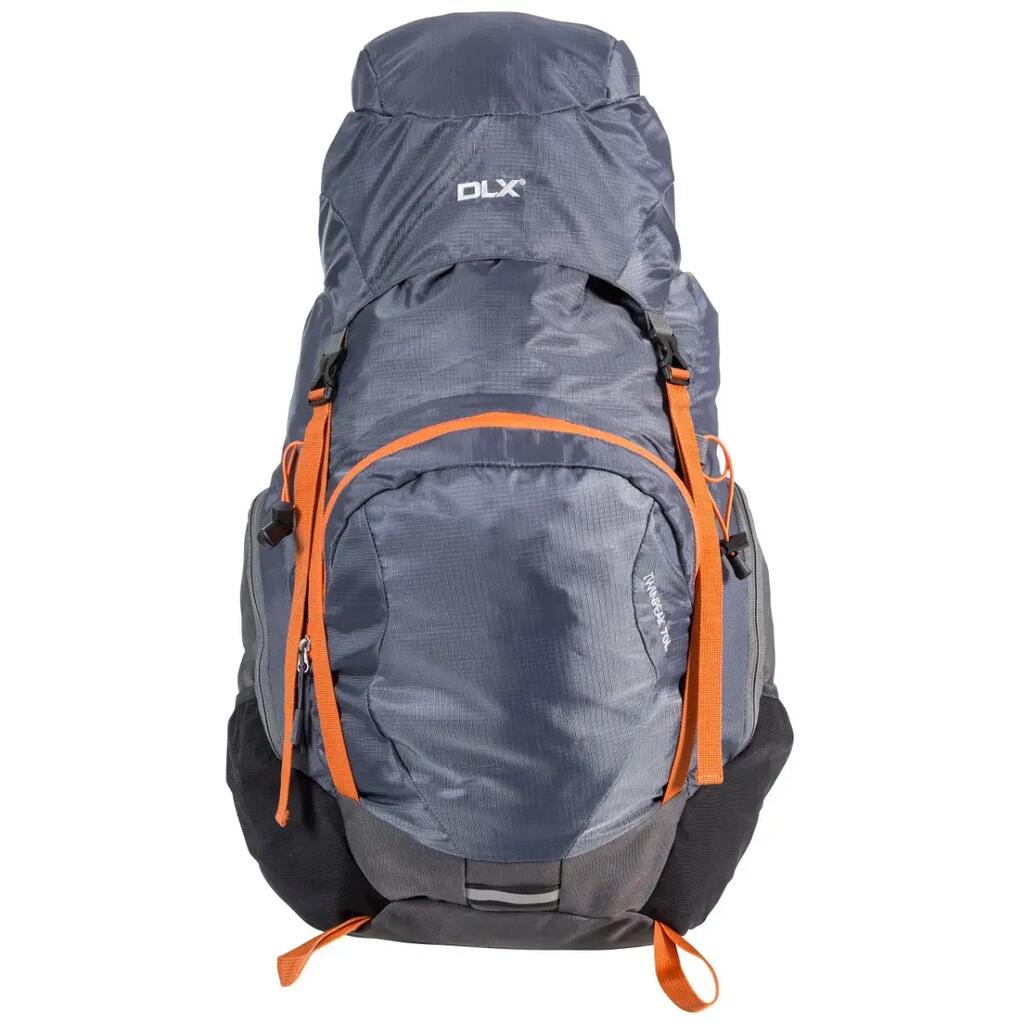 75L Rucksack Hiking Backpack with Hi Visibility Raincover Twinpeak