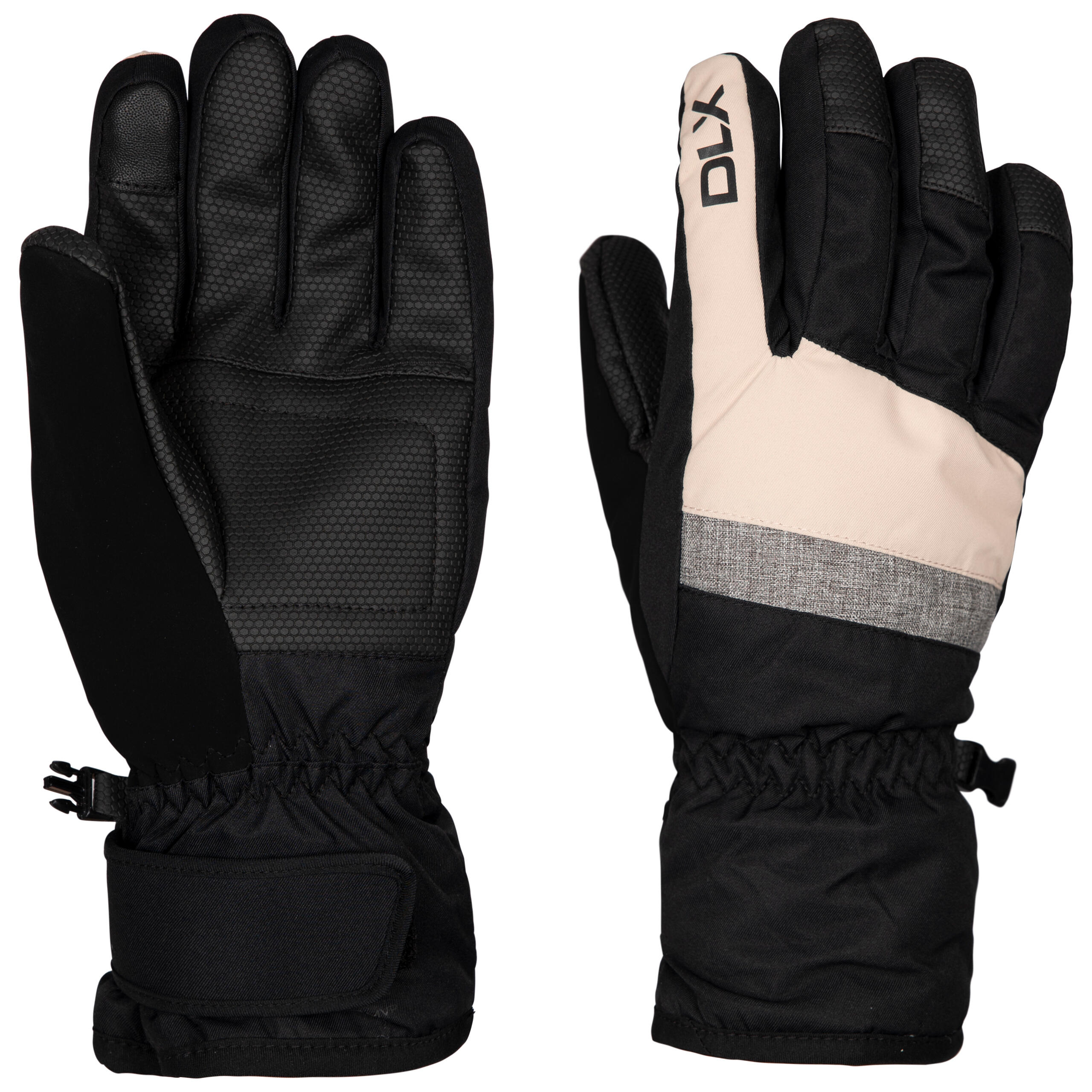 Unisex Adult Gloves Touch Screen Sherpa Fleece Lining Jarol 1/5