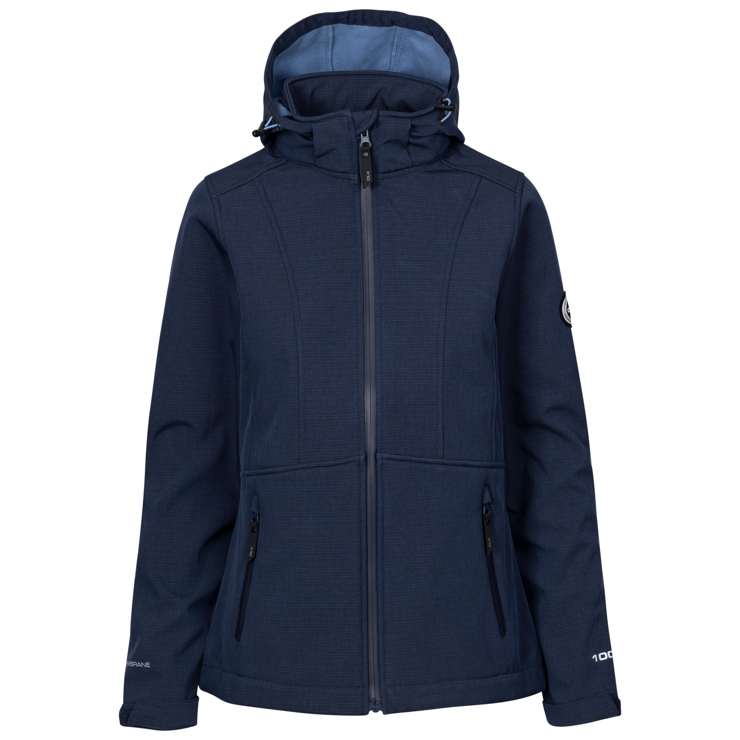 Womens Softshell Water Repellent Hooded Jacket Christine 1/2