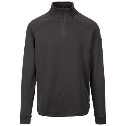 Dlx Damian Top 1/2 zip manches longues noir