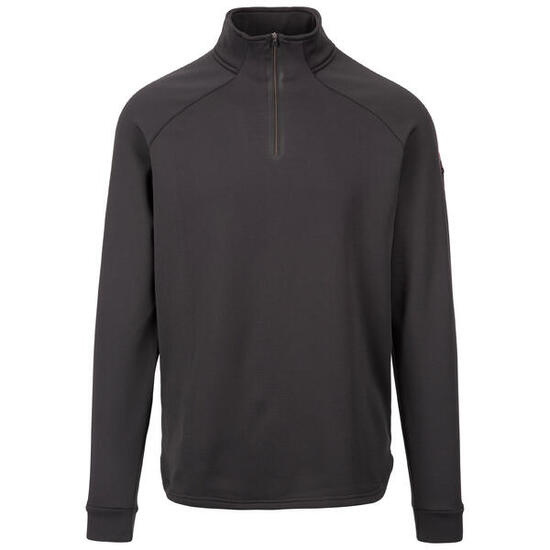 Dlx Damian Top 1/2 zip manches longues noir