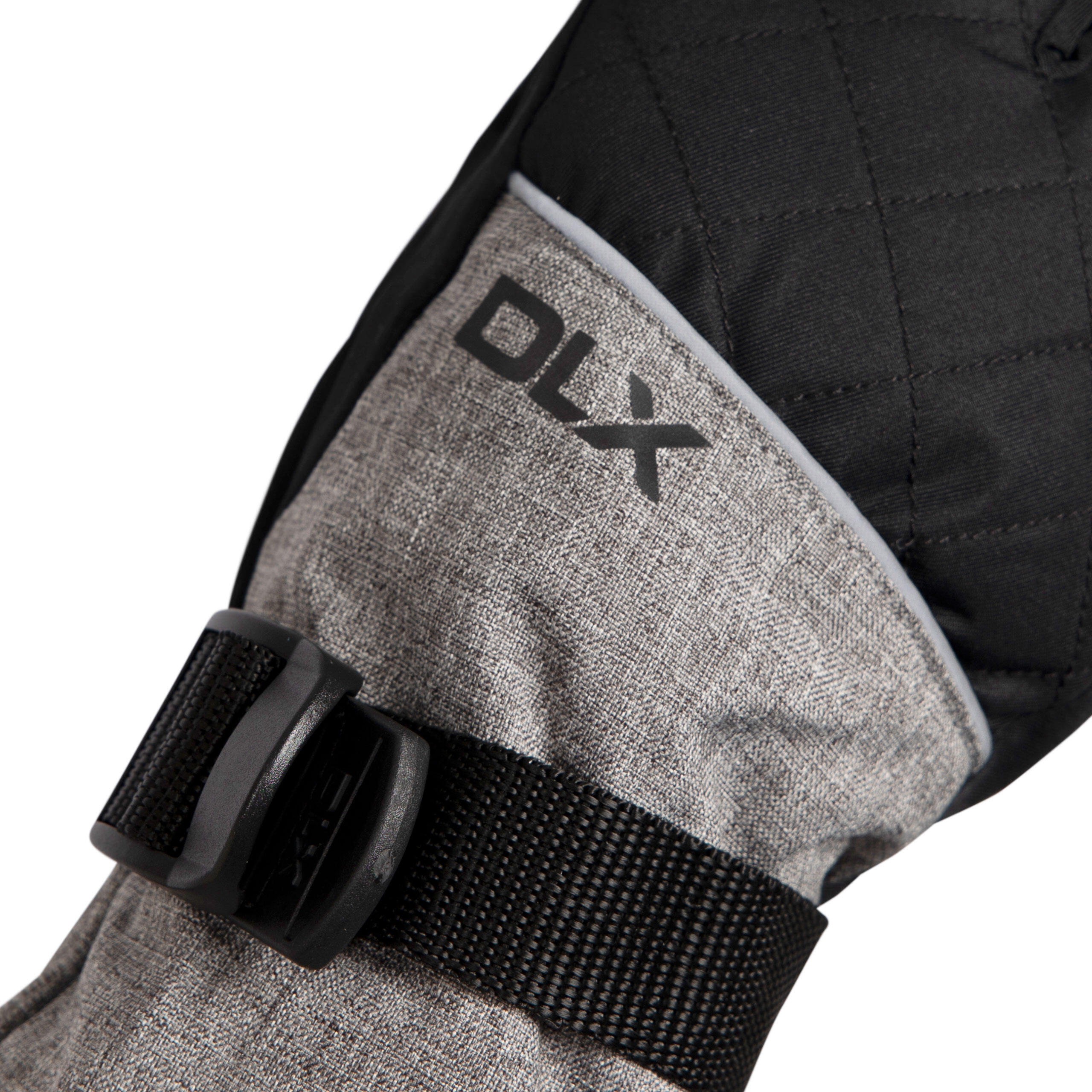 Womens Ski Gloves Contrasting Adjustable Leather Sengla 3/5