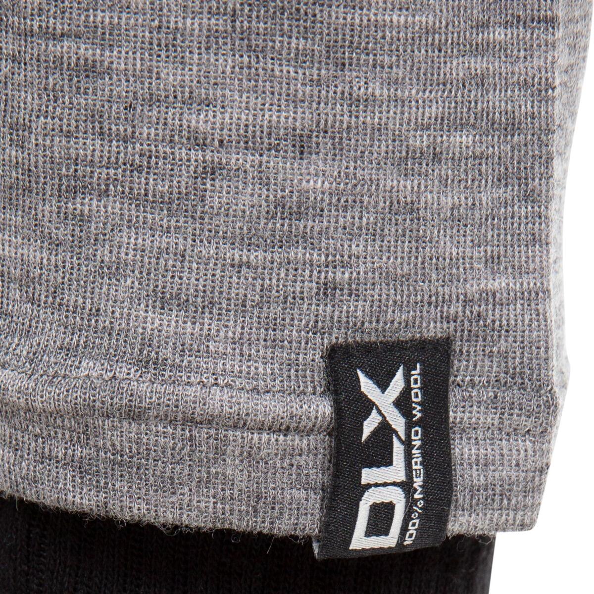 Dlx Fitchner - Heren Dlx Merino Basislaag Trs Donkergrijs Gemêleerd 3/5