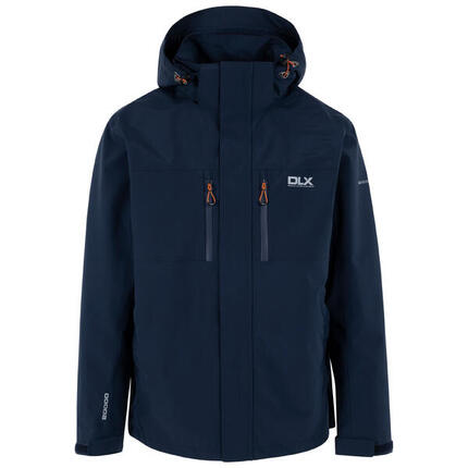 Dlx Oswalt Herrenjacke - abnehmbare Kapuze, wasserdicht und winddicht
