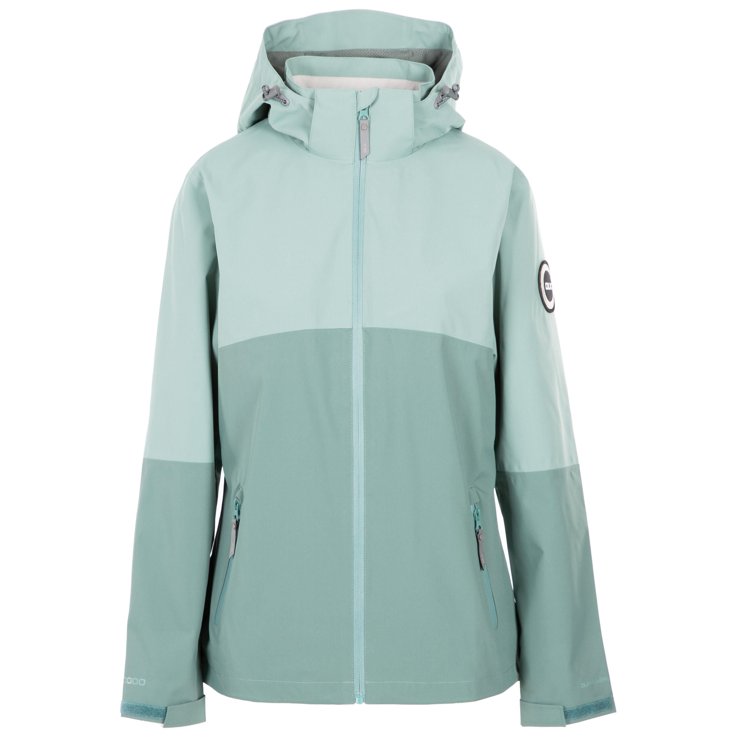 Womens Waterpoof Jacket Removable Hood Quincy 1/2