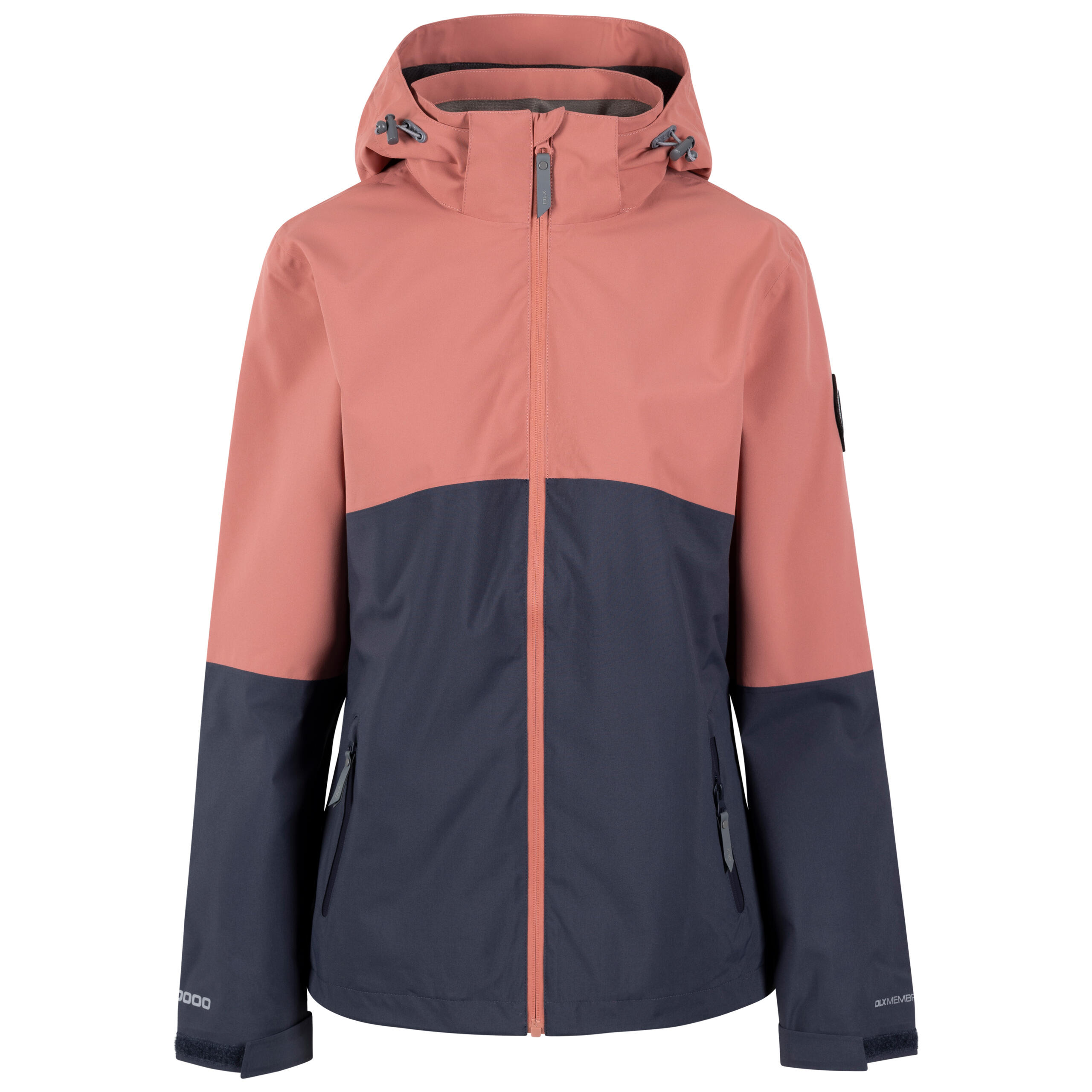 Womens Waterpoof Jacket Removable Hood Quincy 1/2