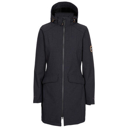 Dlx Maria - Vrouwelijke Dlx Softshell Jkt Zwart Gemêleerd
