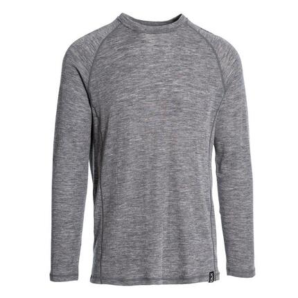Dlx Wexler haut technique mérinos homme gris foncé chiné