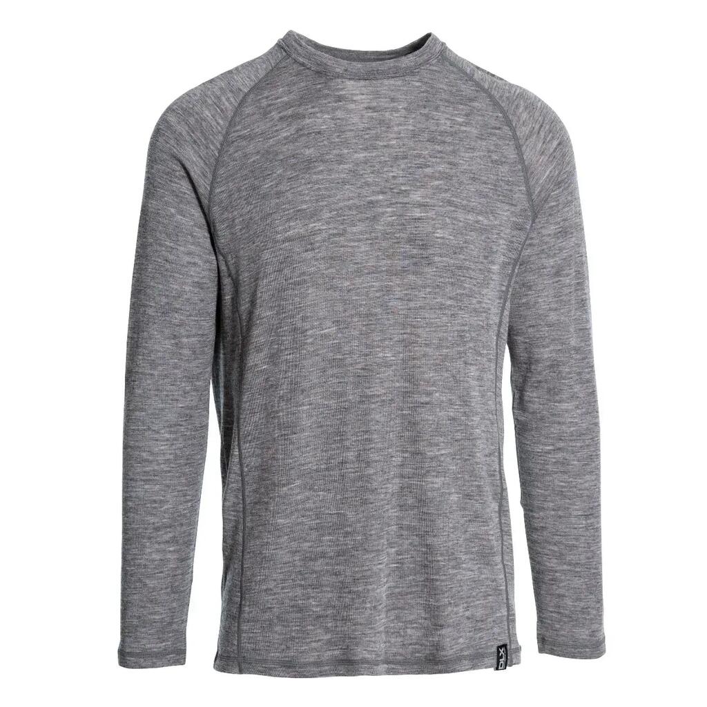 Mens Base Layer Top Long Sleeve Thermal Quick Dry Round Neck Wexler