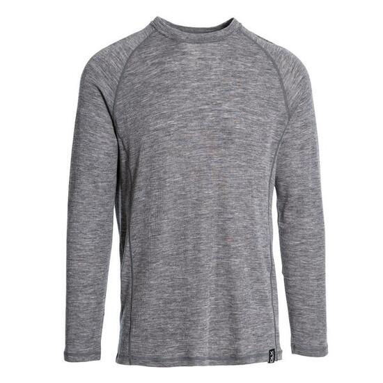 Dlx Wexler haut technique mérinos homme gris foncé chiné
