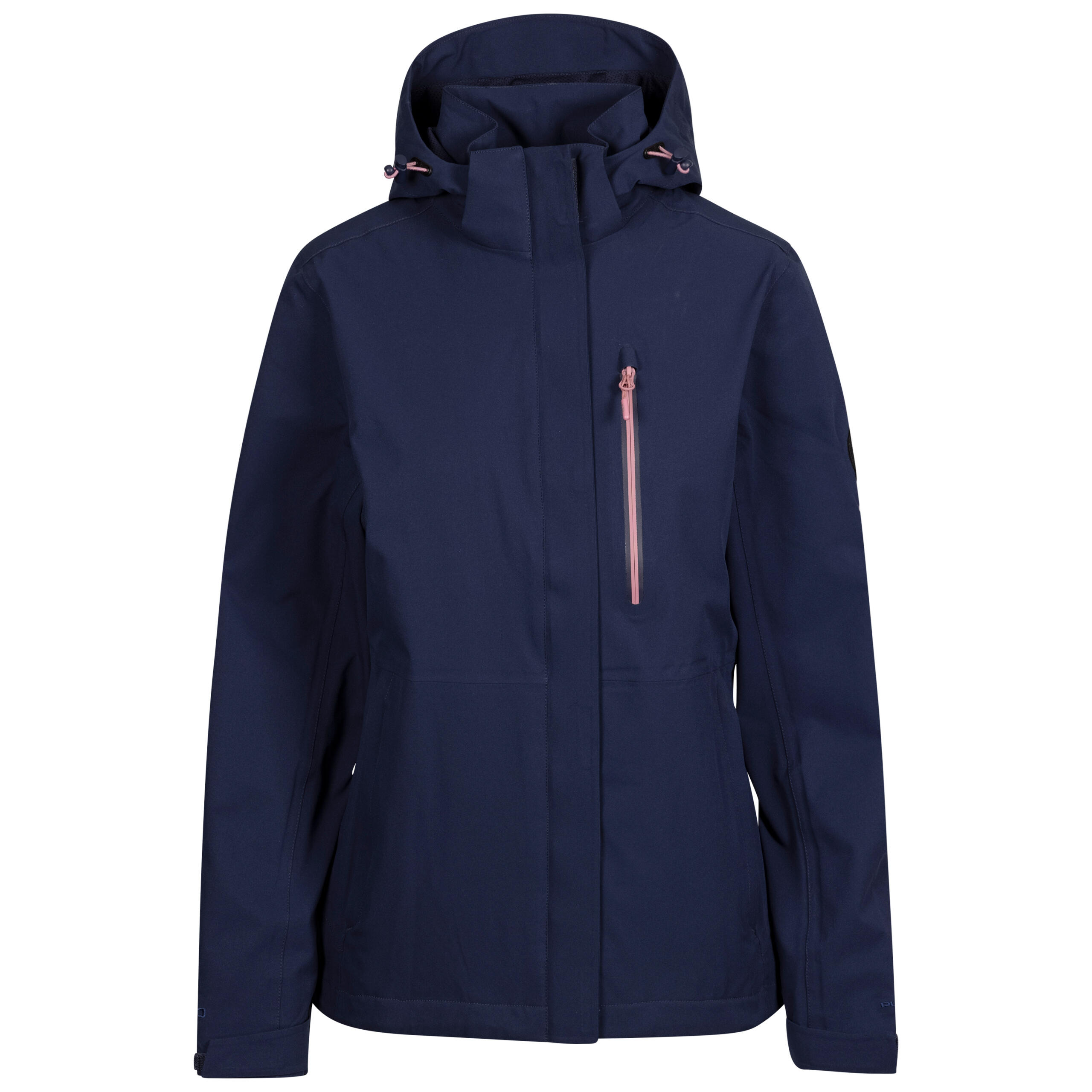 Dlx - Veste Femme Trespass Dlx Katya — Imperméable 20000mm - Coupe-pluie - Bleu - Moyen - Decathlon