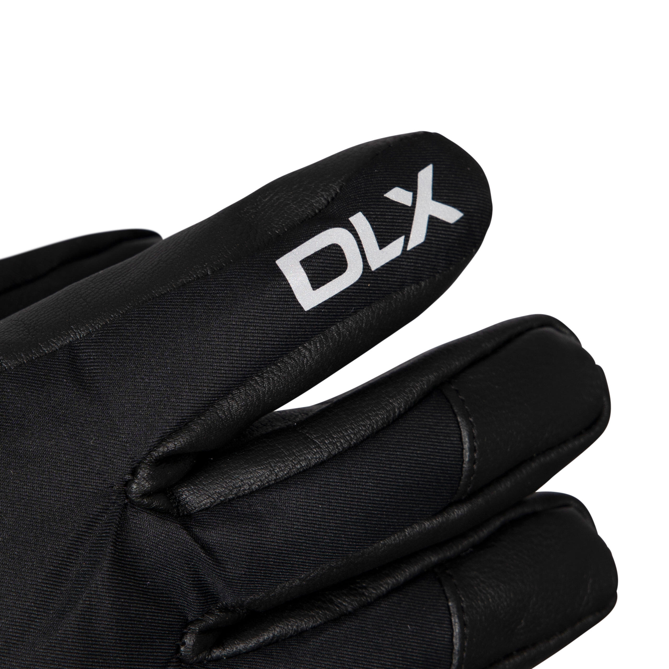 Womens Ski Gloves Sherpa Fleece Quilted Detail Dirin 2/5