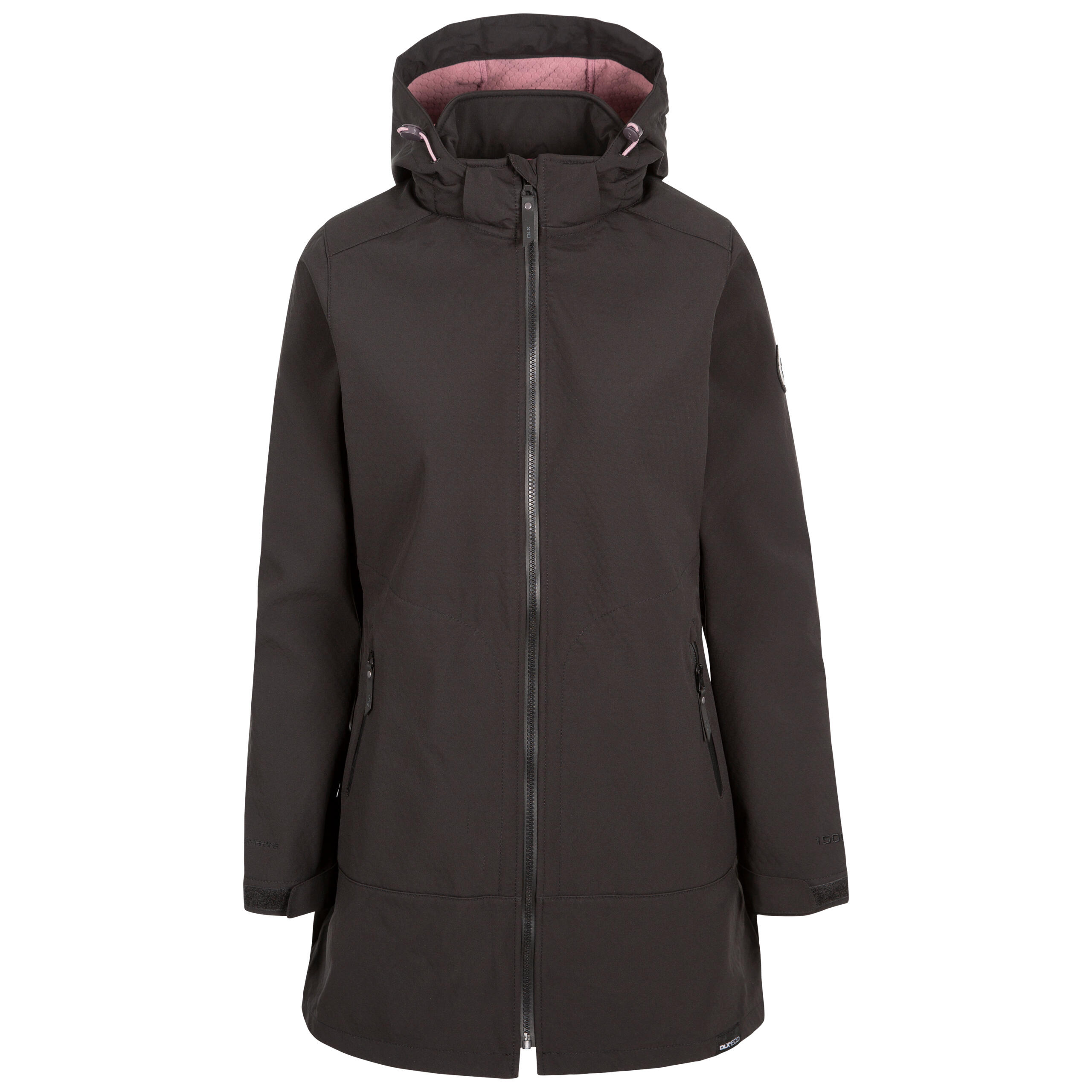 Dlx Samantha - Vrouwelijke Dlx Eco Softshell Jkt Zwart 2/3