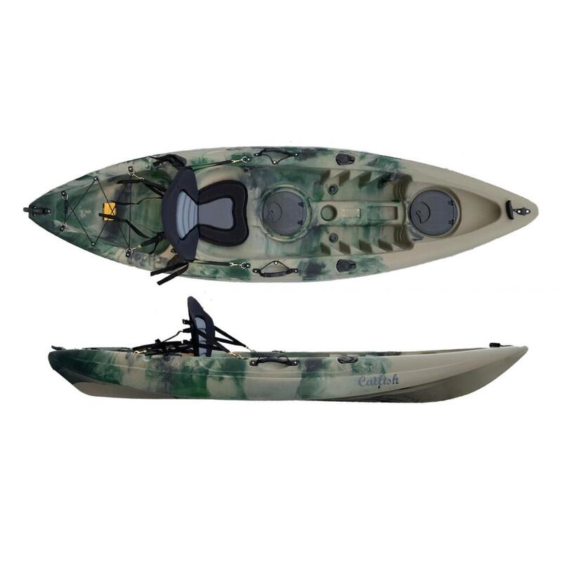 Jednoosobowy kajak wędkarski Scorpio kayak Catfish + wiosło