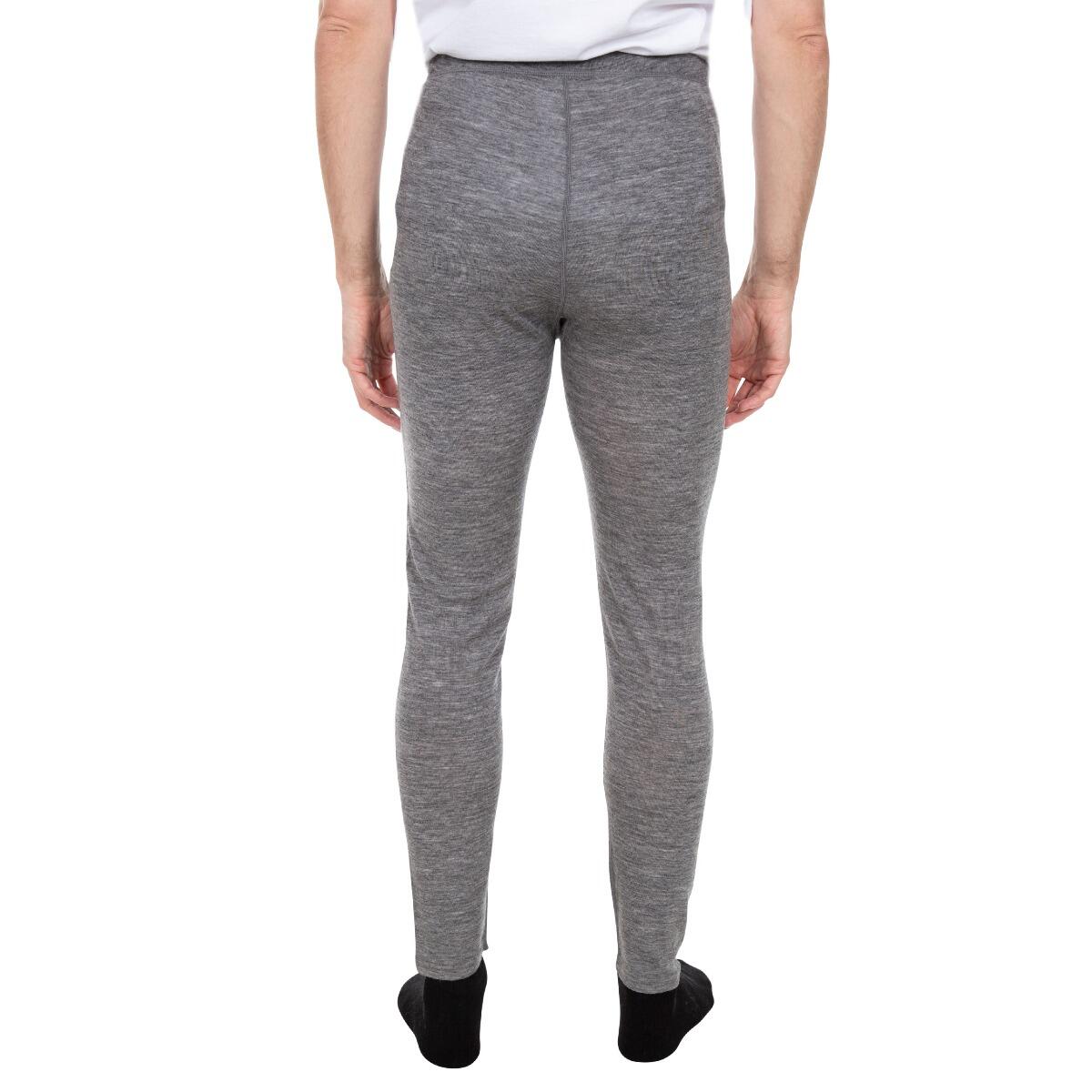 Dlx Fitchner - Heren Dlx Merino Basislaag Trs Donkergrijs Gemêleerd 4/5