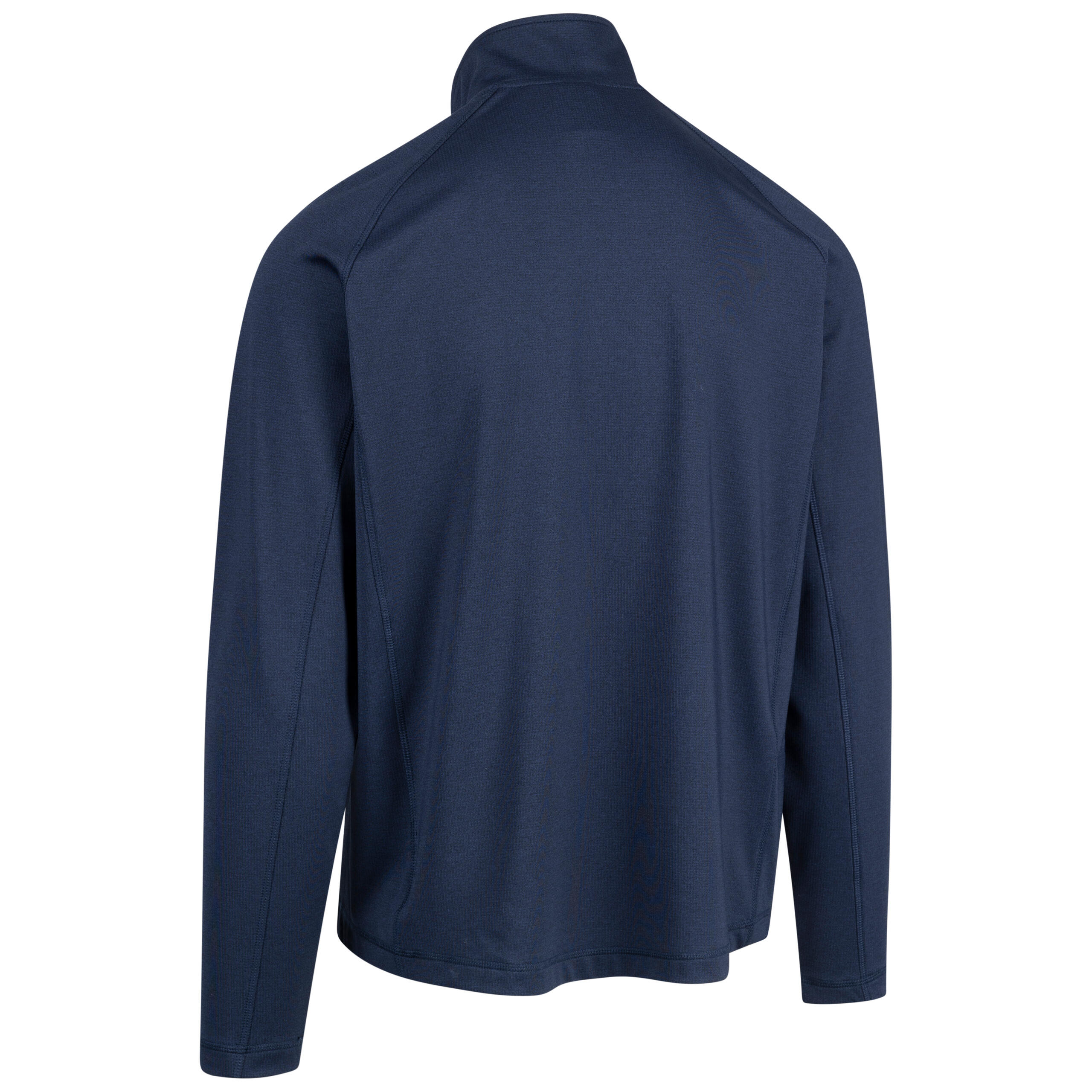 Top homme 1/2 zip avec passants pour pouce contrastants 2/2