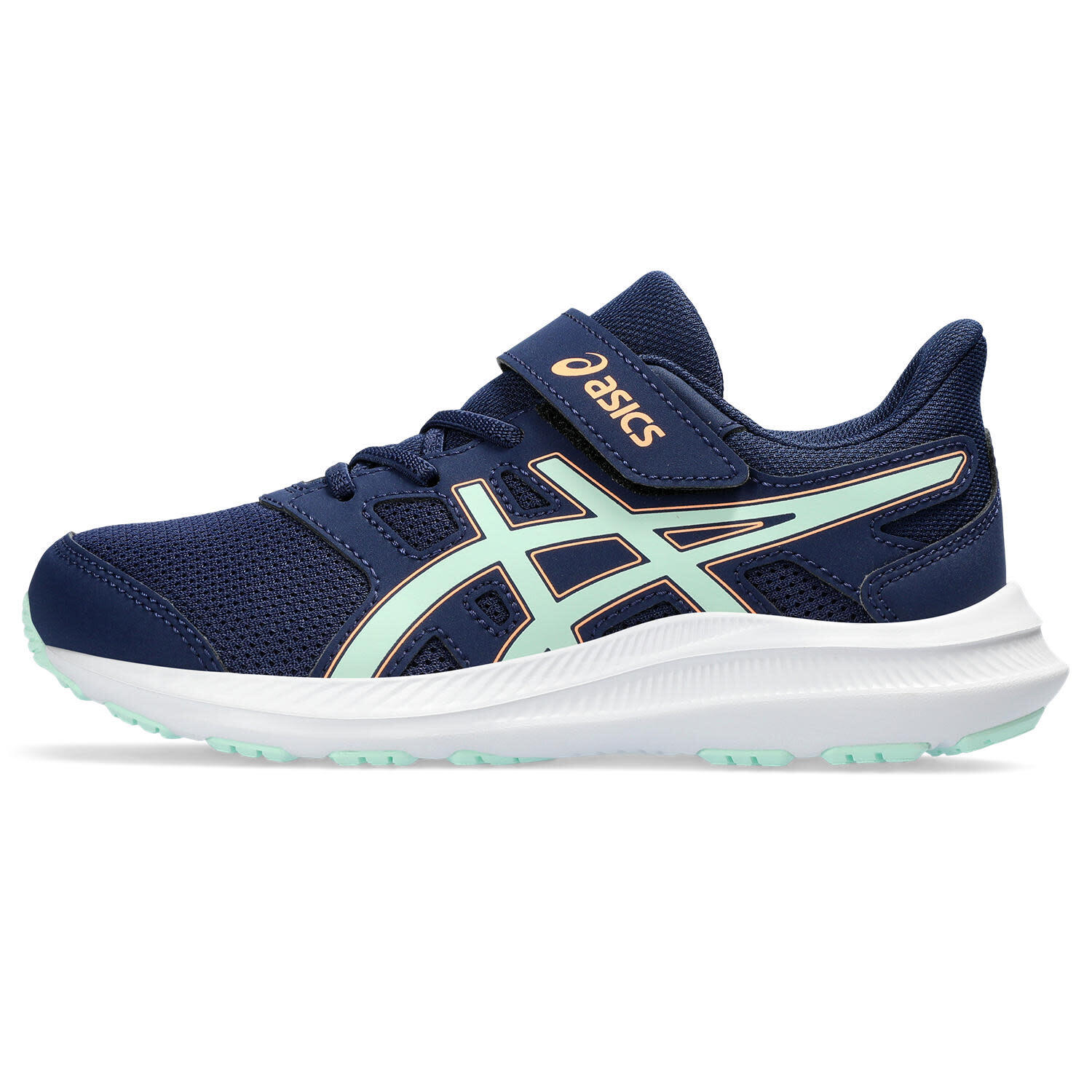 Sapatos Multidesportivos Crianças, Unissex - ASICS Jolt 4 PS - Blue/Mint 6/7