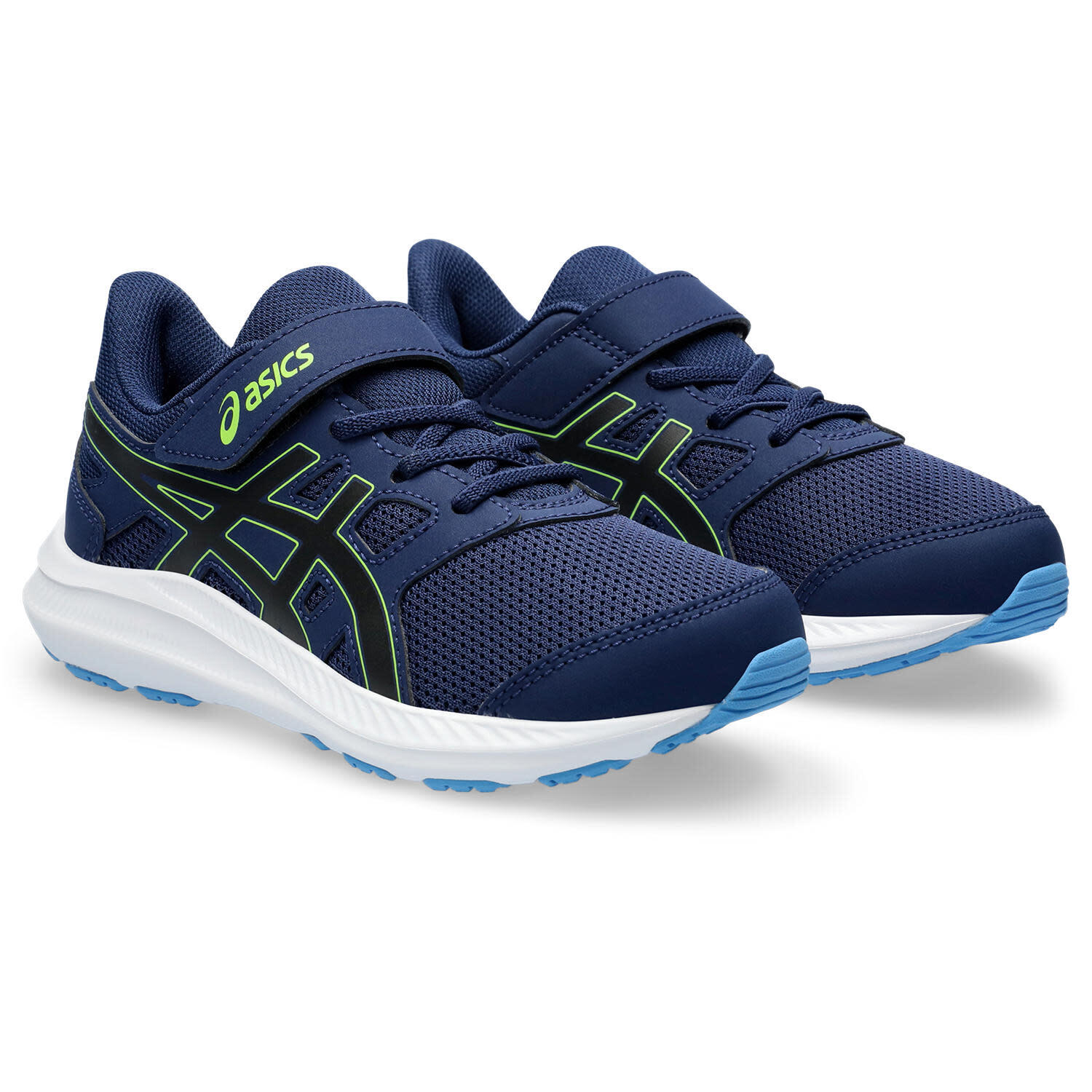 Sapatos Multidesportivos Crianças, Unissex - ASICS Jolt 4 PS - Blue /Black 2/7