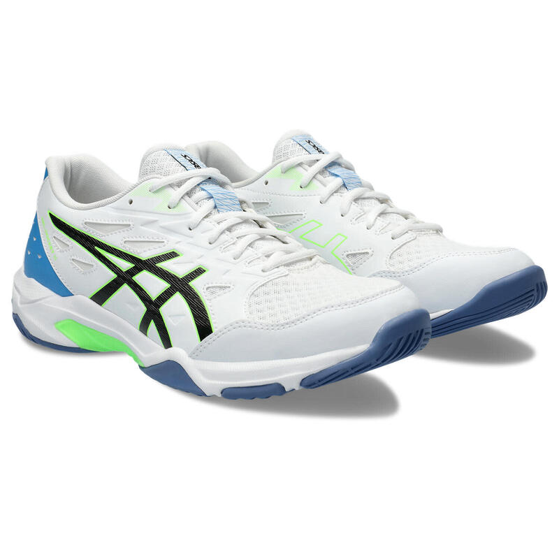 Zapatillas Indoor Hombre- ASICS Gel Rocket 11 - White/LimeBurst