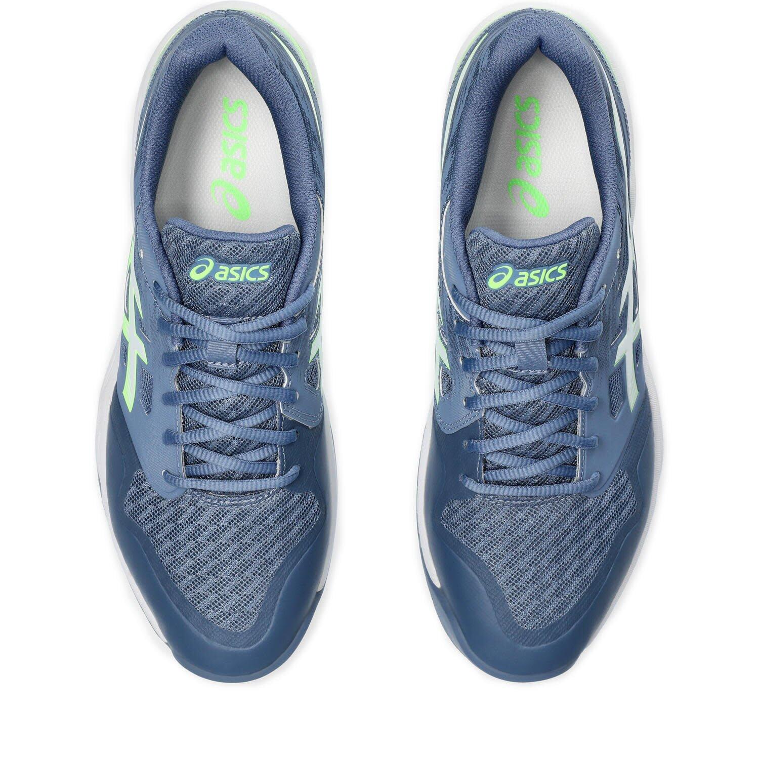 Indoor Shoes Herren - ASICS  Gel Court Hunter 3 - Denim Blue/Lime Burst 6/7