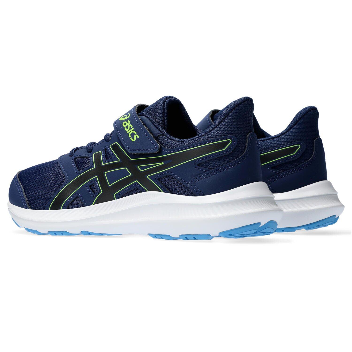 Sapatos Multidesportivos Crianças, Unissex - ASICS Jolt 4 PS - Blue /Black 6/7