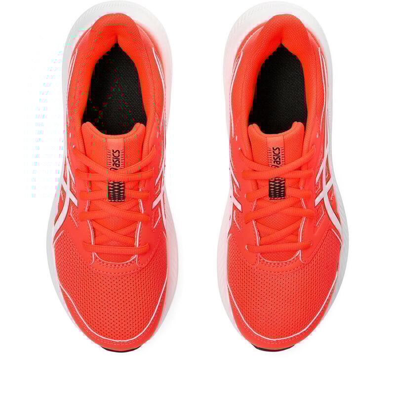 Chaussures De Running Enfants, Unisexe - ASICS Jolt 4 GS - Sunrise Red/White