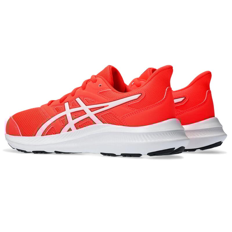 Chaussures De Running Enfants, Unisexe - ASICS Jolt 4 GS - Sunrise Red/White