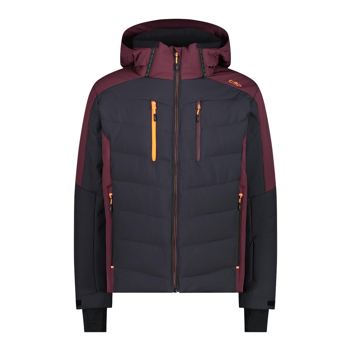 Fibras Y Plumas Hombre CMP Man Jacket Zip Hood Ski Anthracite Decathlon