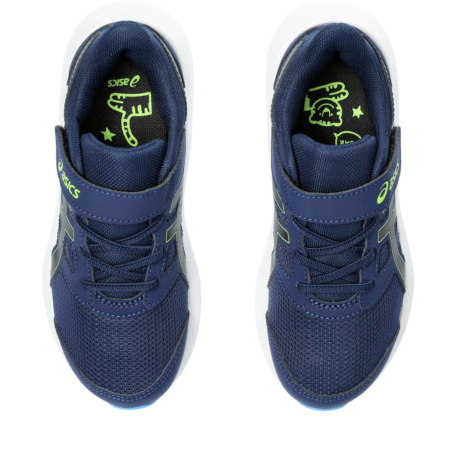 Sapatos Multidesportivos Crianças, Unissex - ASICS Jolt 4 PS - Blue /Black 5/7