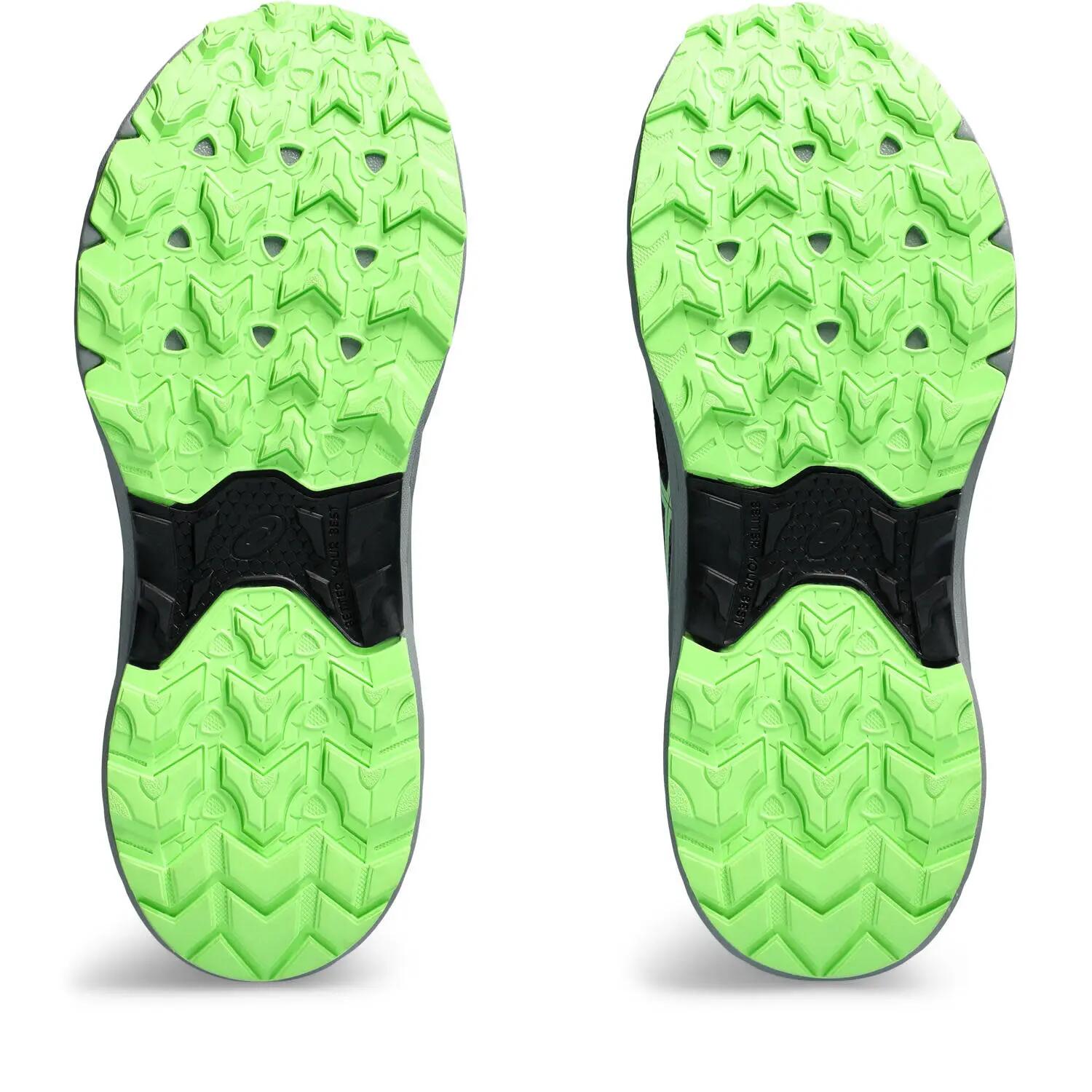 Zapatillas Running Niños, Unisex - ASICS Pre Venture 9 GS - Black/Ilu Green 5/7