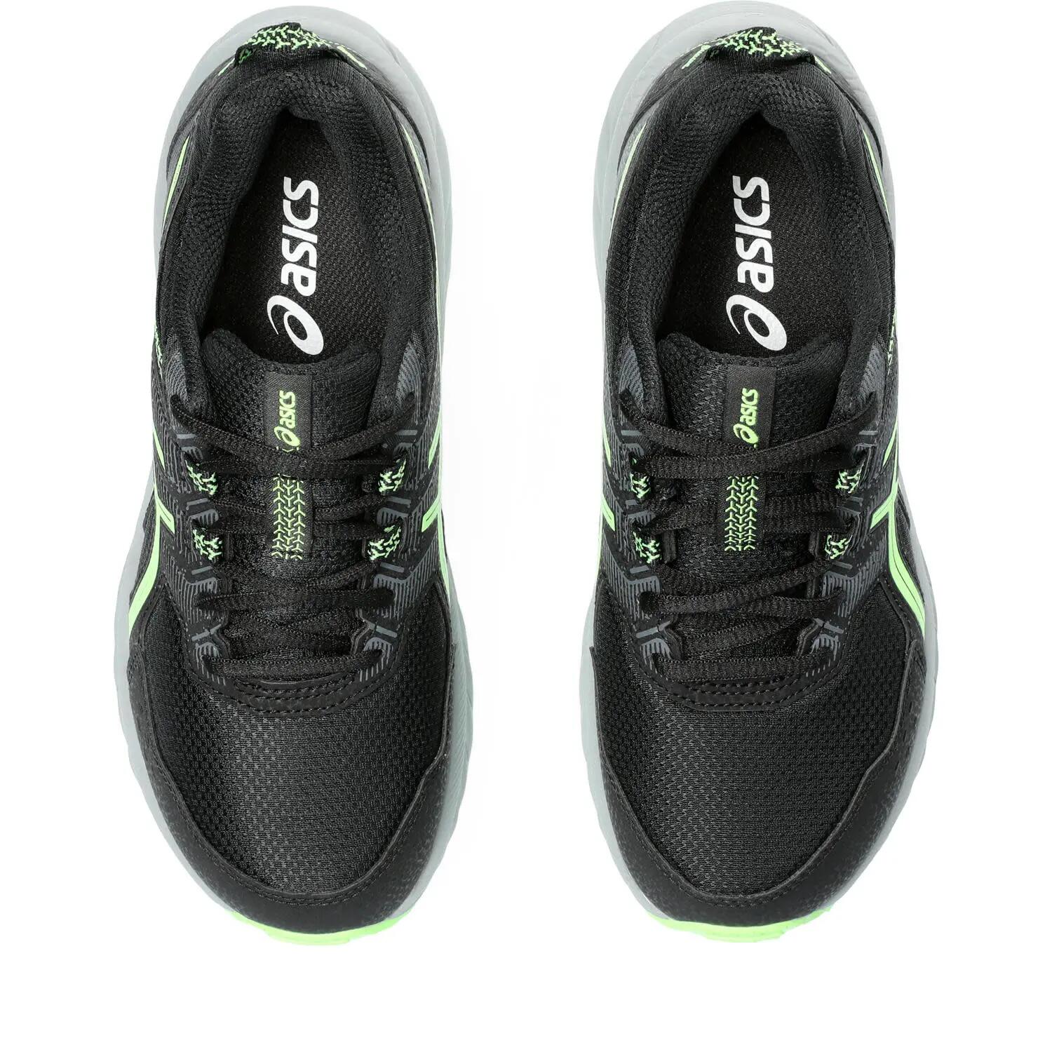 Zapatillas Running Niños, Unisex - ASICS Pre Venture 9 GS - Black/Ilu Green 6/7