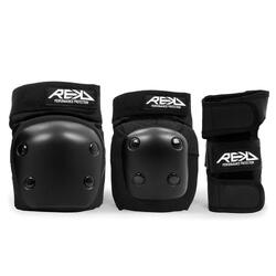 REKD Pack 3 protections JUNIOR HEAVY DUTY Noir