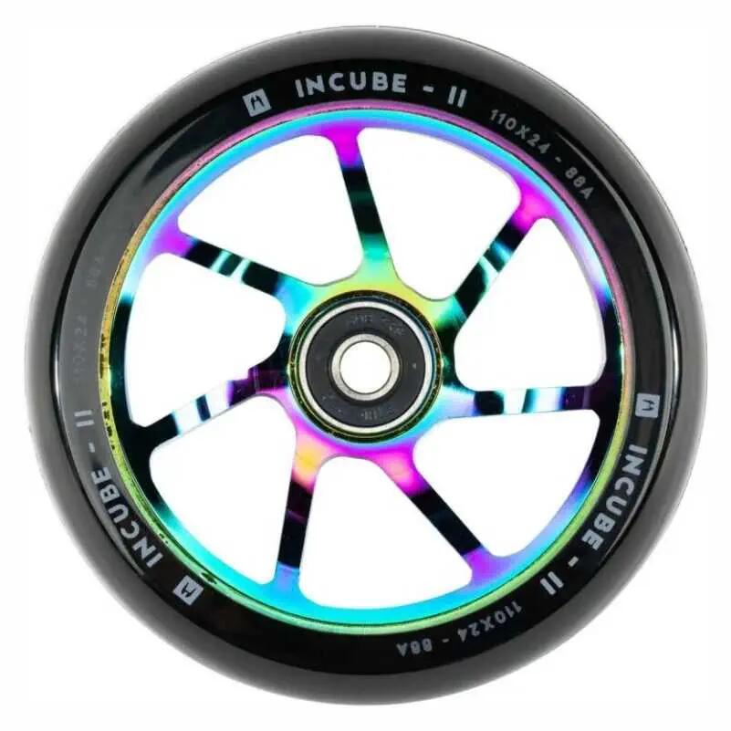 ETHIC DTC Roda de Trotinete | Incube V2 (x1) | Arco-íris | 110mm | Ethic DTC