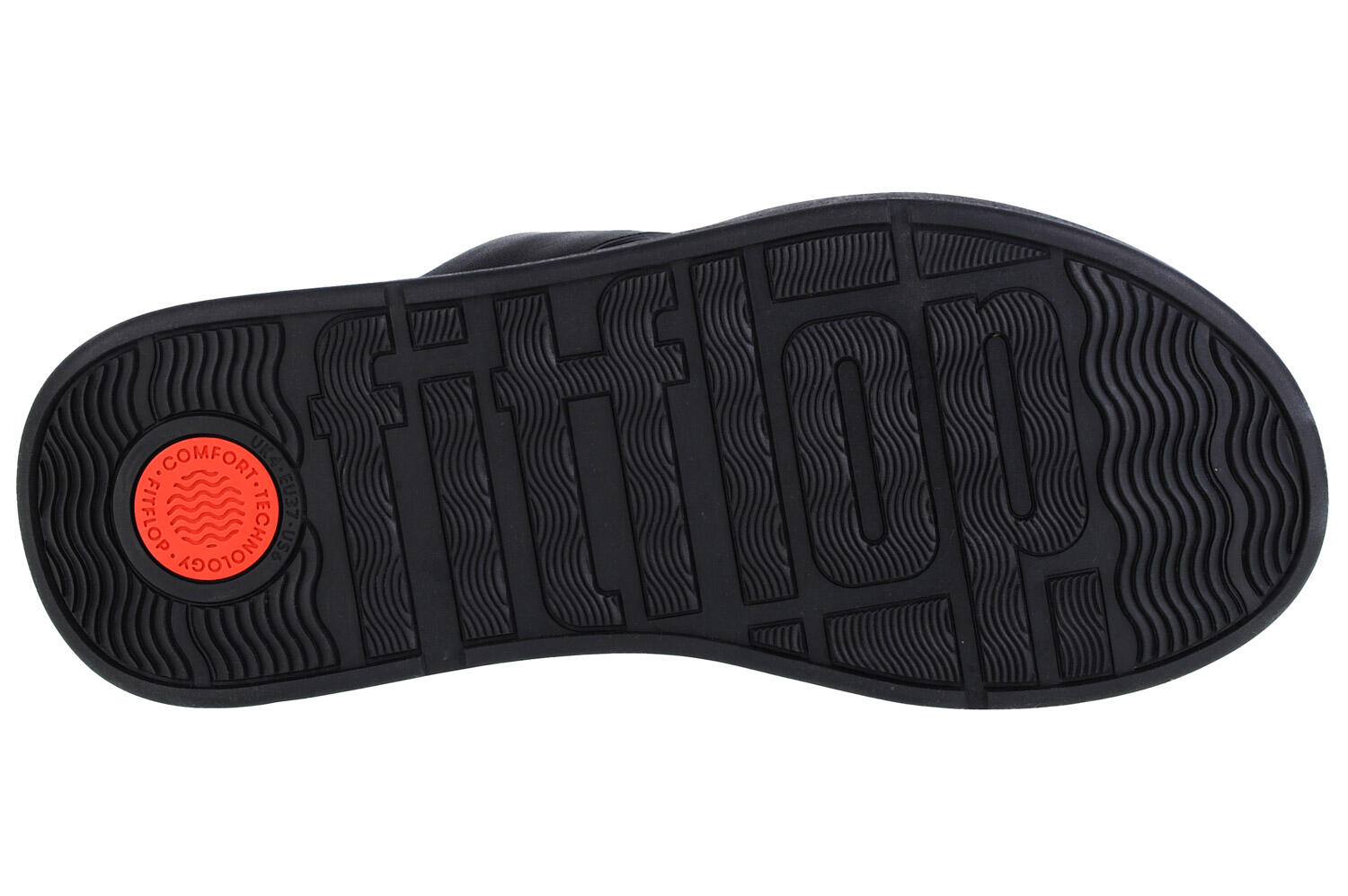 FitFlop F-Mode Leather Flatform Toe-Post Sandals 4/7