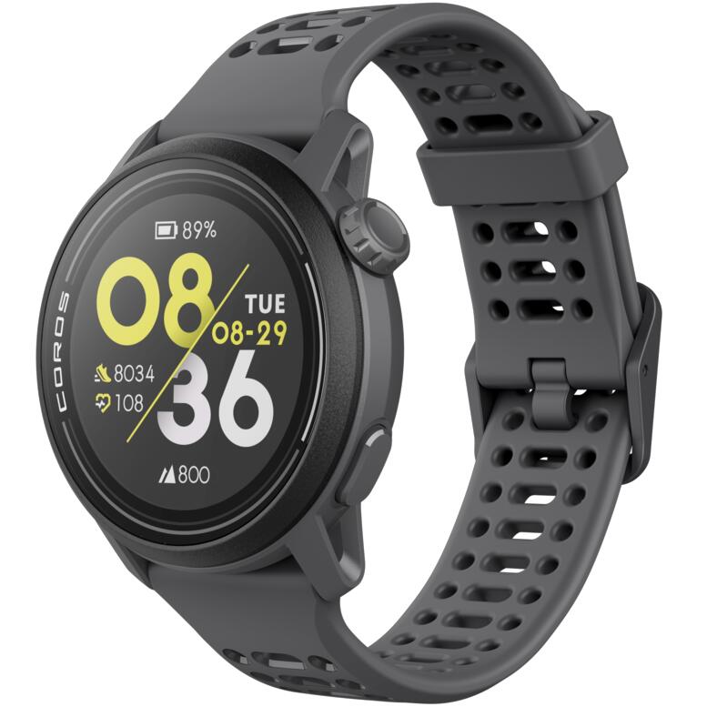 COROS PACE 3 Sport Watch GPS, Black Silicone